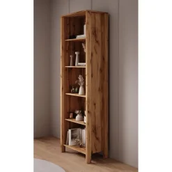 Meubella - Boekenkast Isaac 1 - Eiken - 66 cm