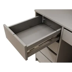 Meubella - Bureau Avio 2 - Antraciet - 154 cm