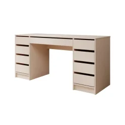 Meubella - Bureau Avio 2 - Beige - 154 cm