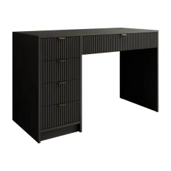 Meubella - Bureau Tavares - Zwart - 120 cm