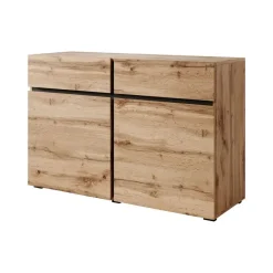 Meubella - Dressoir Cainan - Eiken - 119 cm