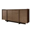 Meubella - Dressoir Jaxon - Donker eiken - 200 cm