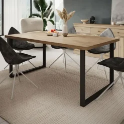 Meubella - Eetkamertafel Vince - Eiken - 180 cm