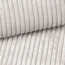 Meubella - Hoekbank Monet - Beige - Ribstof - Links