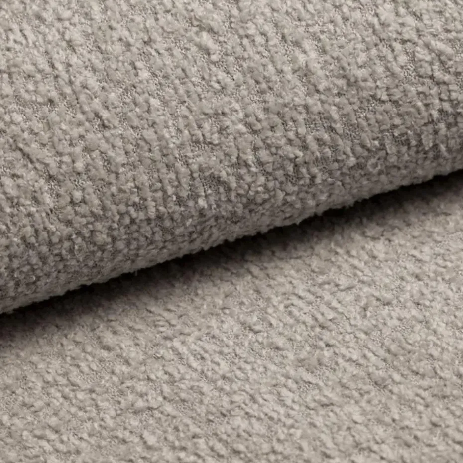 Meubella - Hoekbank Monet - Beige - Teddystof - Boucle - Rechts