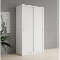 Meubella - Kledingkast Blake - Wit - 120 cm