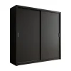 Meubella - Kledingkast Blake - Mat Zwart - 220 cm