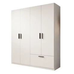 Meubella - Kledingkast Lillian - Wit - 180 cm