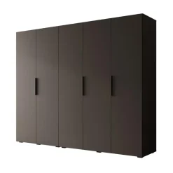 Meubella - Kledingkast Marquesa - Zwart - 250 cm