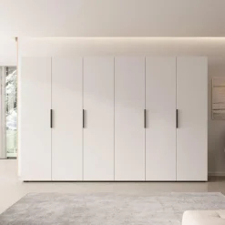 Meubella - Kledingkast Marquesa - Wit - 300 cm