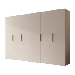 Meubella - Kledingkast Marquesa - Beige - 300 cm