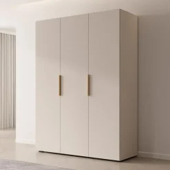 Meubella - Kledingkast Marquesa - Beige - 150 cm