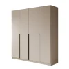 Meubella - Kledingkast Sabre - Beige - 200 cm
