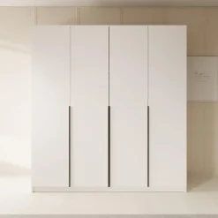 Meubella - Kledingkast Sabre - Wit - 200 cm