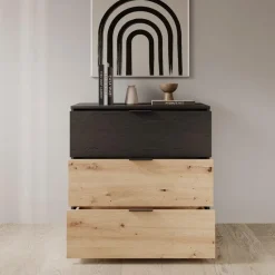 Meubella - Ladekast Augustus - Eiken - 80 cm