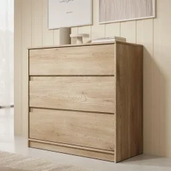 Meubella - Ladekast Cuarto - Eiken - 91 cm