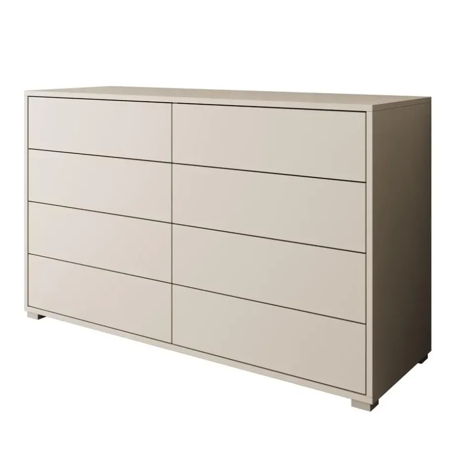 Meubella - Ladekast Gideon 2 - Beige - 120 cm