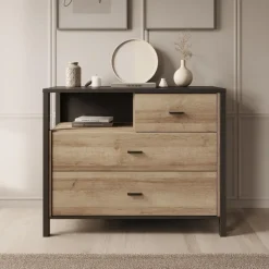 Meubella - Ladekast Honduras - Eiken - 105 cm