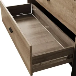 Meubella - Ladekast Honduras - Eiken - 105 cm