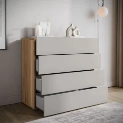 Meubella - Ladekast Innocent - Beige - 100 cm