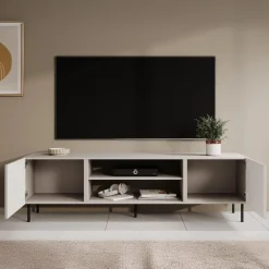 Meubella - TV-Meubel Alex - Beige - 181 cm