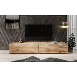 Meubella - TV-Meubel Dixon - Eiken - 180 cm