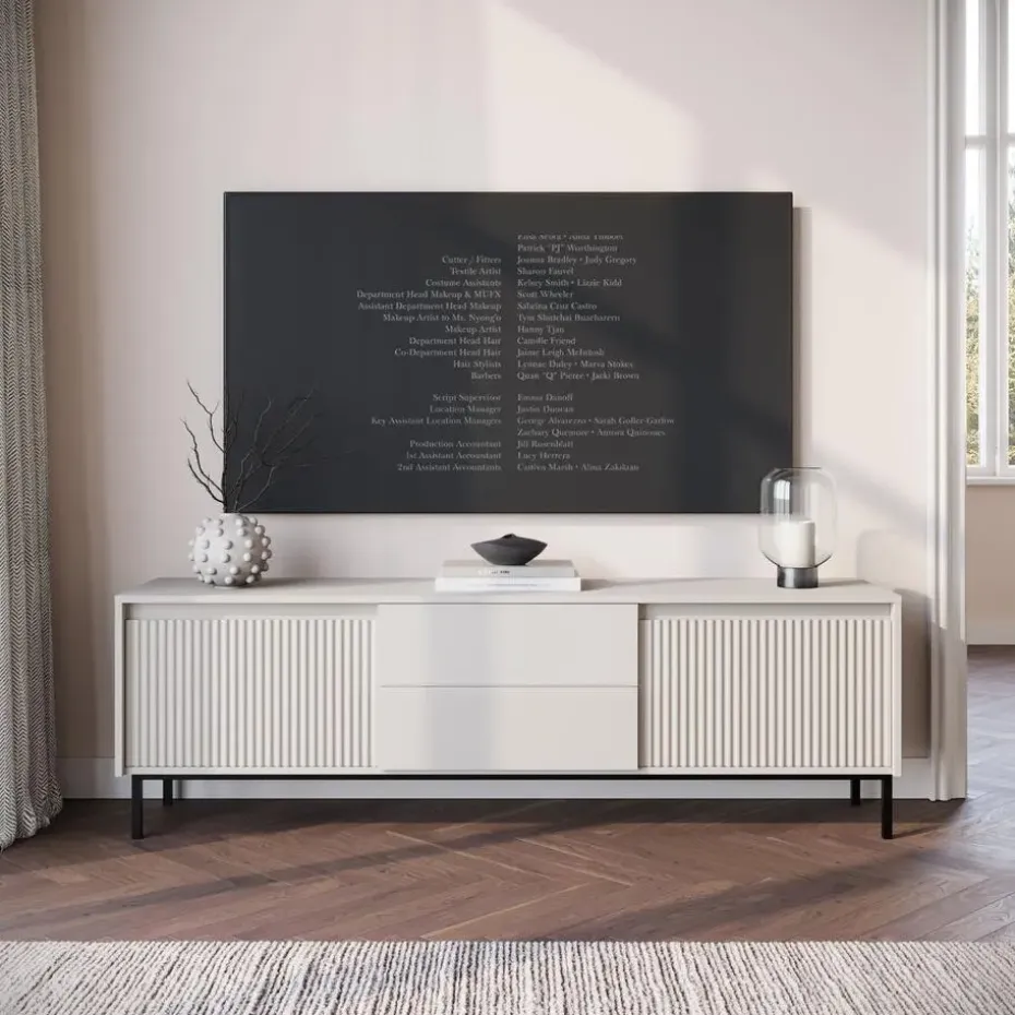 Meubella - TV-Meubel Orvana 2 - Beige - 174 cm