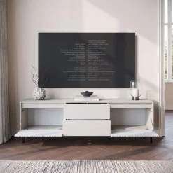 Meubella - TV-Meubel Orvana 2 - Beige - 174 cm