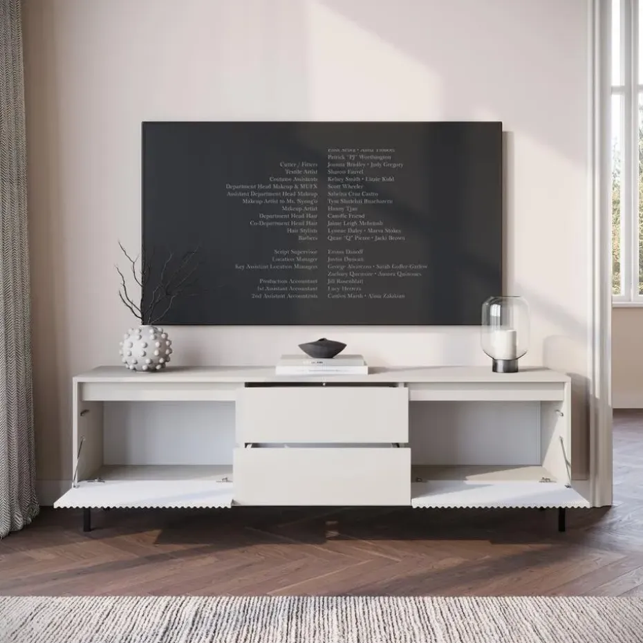 Meubella - TV-Meubel Orvana 2 - Beige - 174 cm