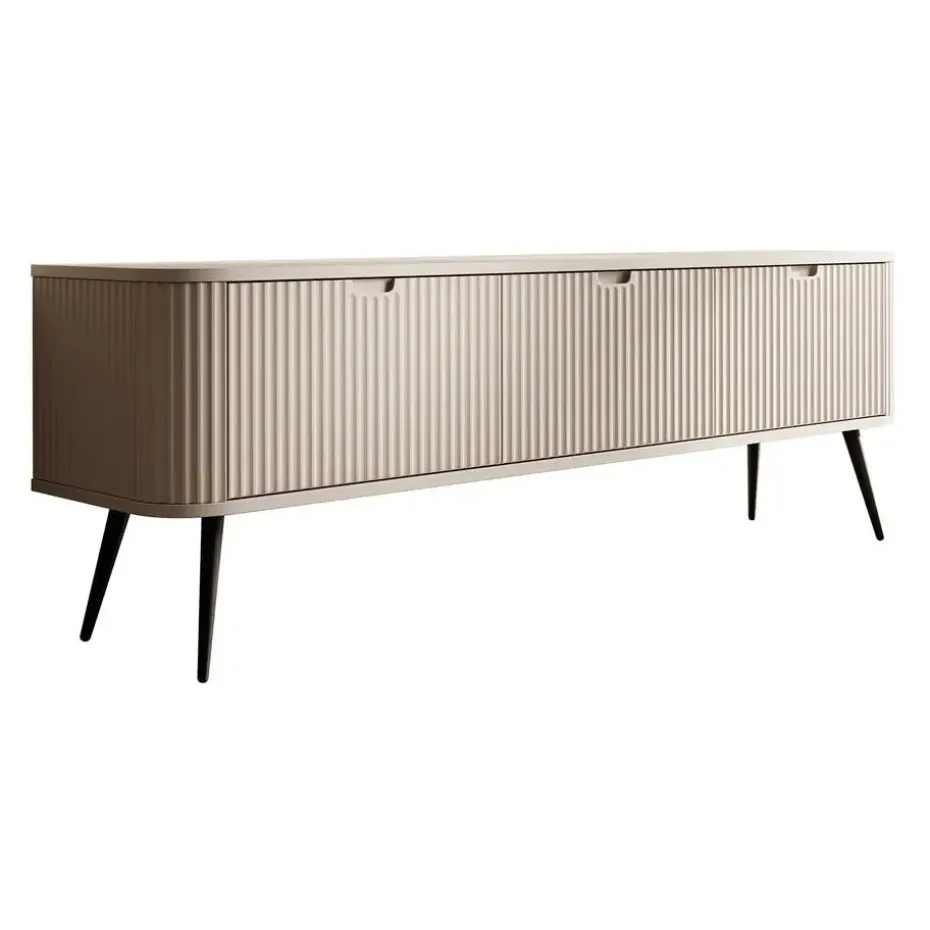 Meubella - TV-Meubel Zakari - Beige - 168 cm