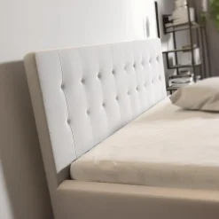 Meubella - Tweepersoonsbed Milo - Wit - 180x200 cm