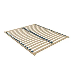 Meubella - Tweepersoonsbed Infinity - Beige - Fluffy ribstof - 160x200 cm