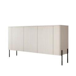 Meubella - Vivi - Dressoir - Beige - 150 cm