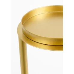 Mica Decorations Aletta Kandelaar - L15 x B15 x H48 cm - Metaal - Goud