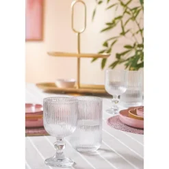 Mica Decorations Alivo Tafelkleed - L250 x B140 cm - Beige, Wit