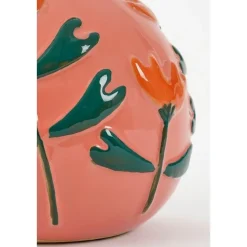 Mica Decorations Ava Vaas - H20 x Ø20 cm - Keramiek - Roze