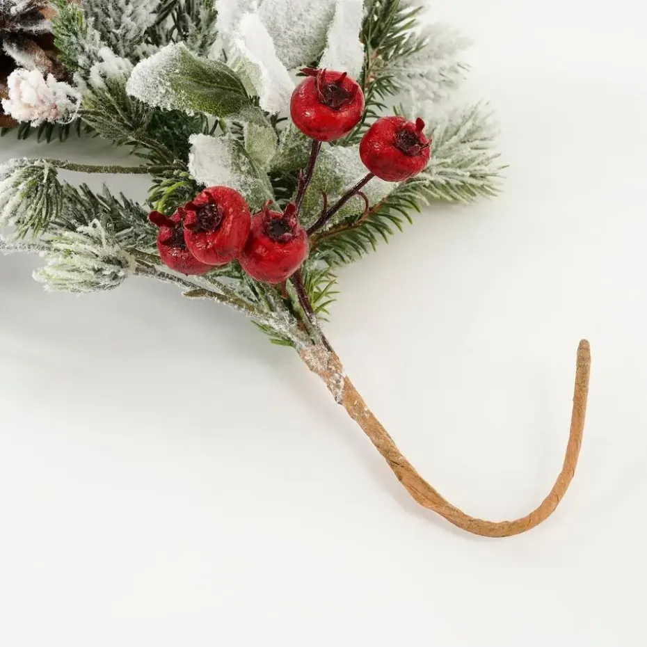 Mica Decorations Belfort Guirlande - L178 cm - Groen