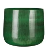 Mica Decorations Benson Bloempot - H27 x Ø32 cm - Donkergroen