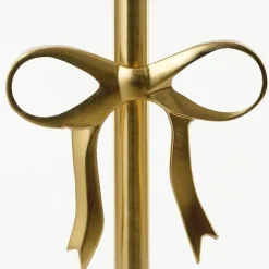 Mica Decorations Bijzettafel - H57 x Ø25 cm - Gerecycled Aluminium - Goud