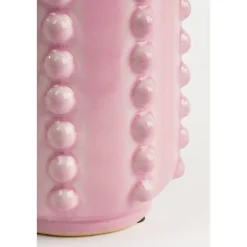 Mica Decorations Boaz Vaas - H30 x Ø11 cm - Keramiek - Roze