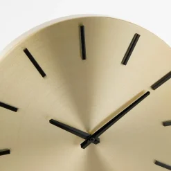 Mica Decorations Brixen Wandklok - Ø35,5 cm - Goud