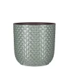 Mica Decorations Daan Bloempot - H20,5 x Ø21,5 cm - Groen