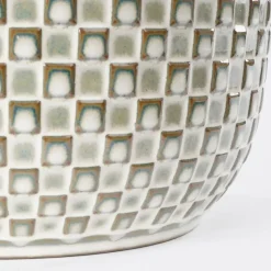 Mica Decorations Daan Bloempot - H17,5 x Ø19 cm - Wit