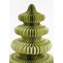 Mica Decorations Decoratie Kerstboom - H212 x Ø148 cm - Papier - Groen