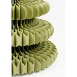 Mica Decorations Decoratie Kerstboom - H212 x Ø148 cm - Papier - Groen