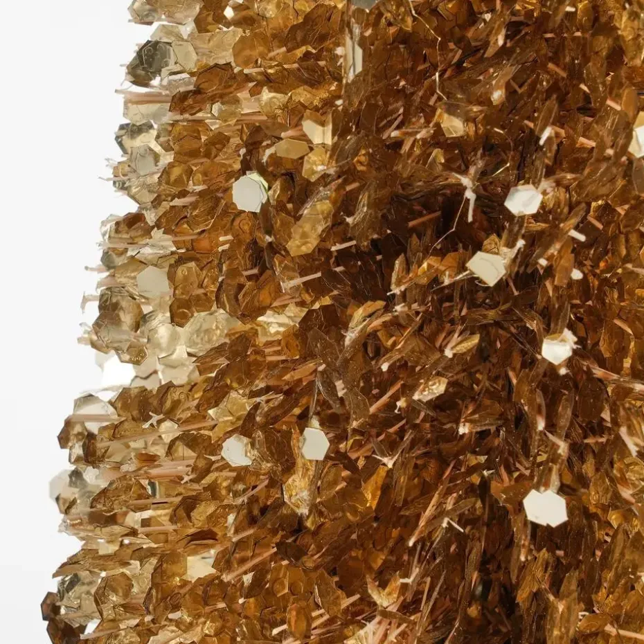 Mica Decorations Decoratie Kerstboom - H60 x Ø19 cm - Champagne