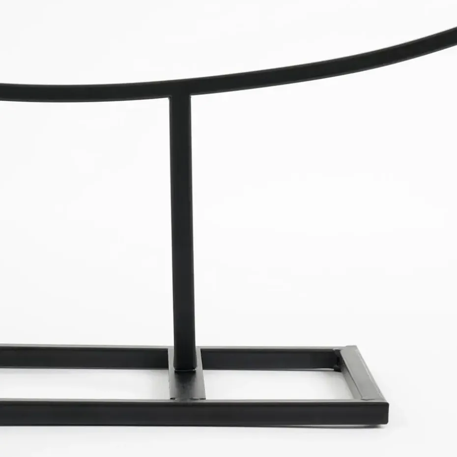 Mica Decorations Decoratie Kerstboom - L50 x B15 x H105 cm - IJzer - Zwart