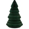 Mica Decorations Decoratie Kerstboom - H212 x Ø120 cm - Papier - Groen
