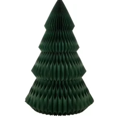 Mica Decorations Decoratie Kerstboom - H212 x Ø120 cm - Papier - Groen