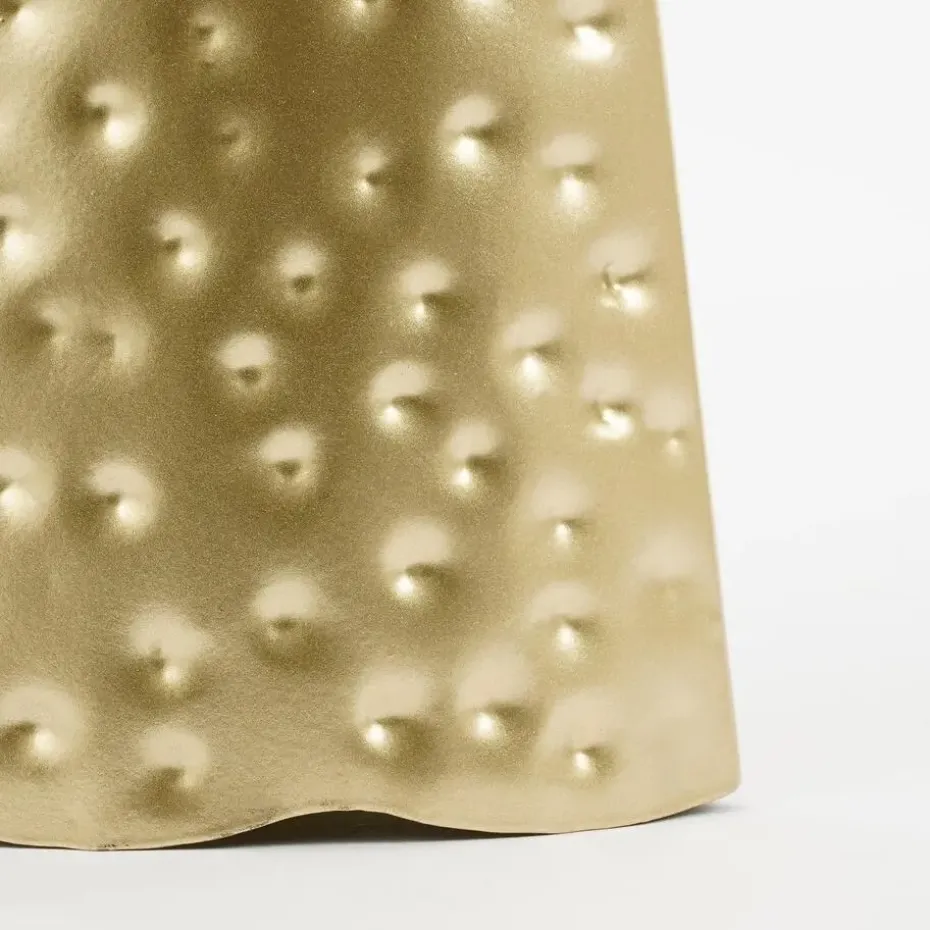 Mica Decorations Decoratie Kerstboom - L15 x B8 x H68 cm - IJzer - Goud